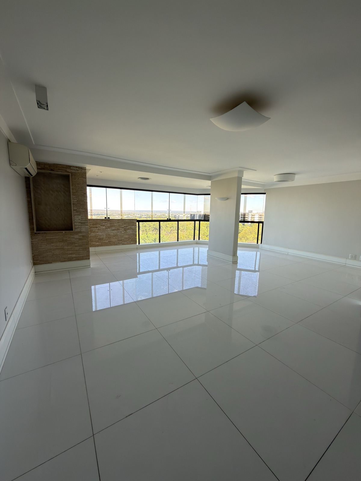 Sala de estar com vista