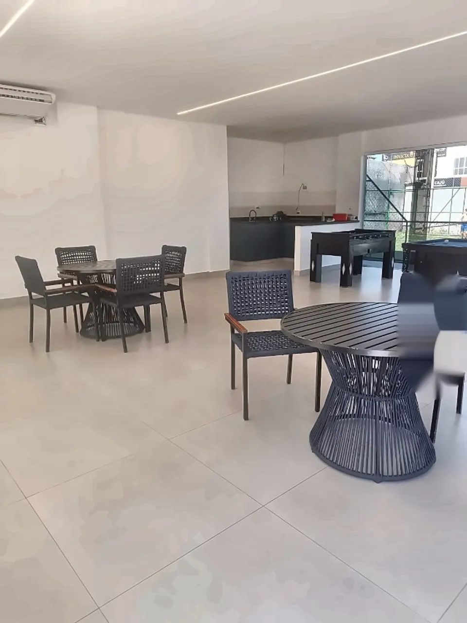 Sala de jogos do condomínio Gran Acrópolis IV