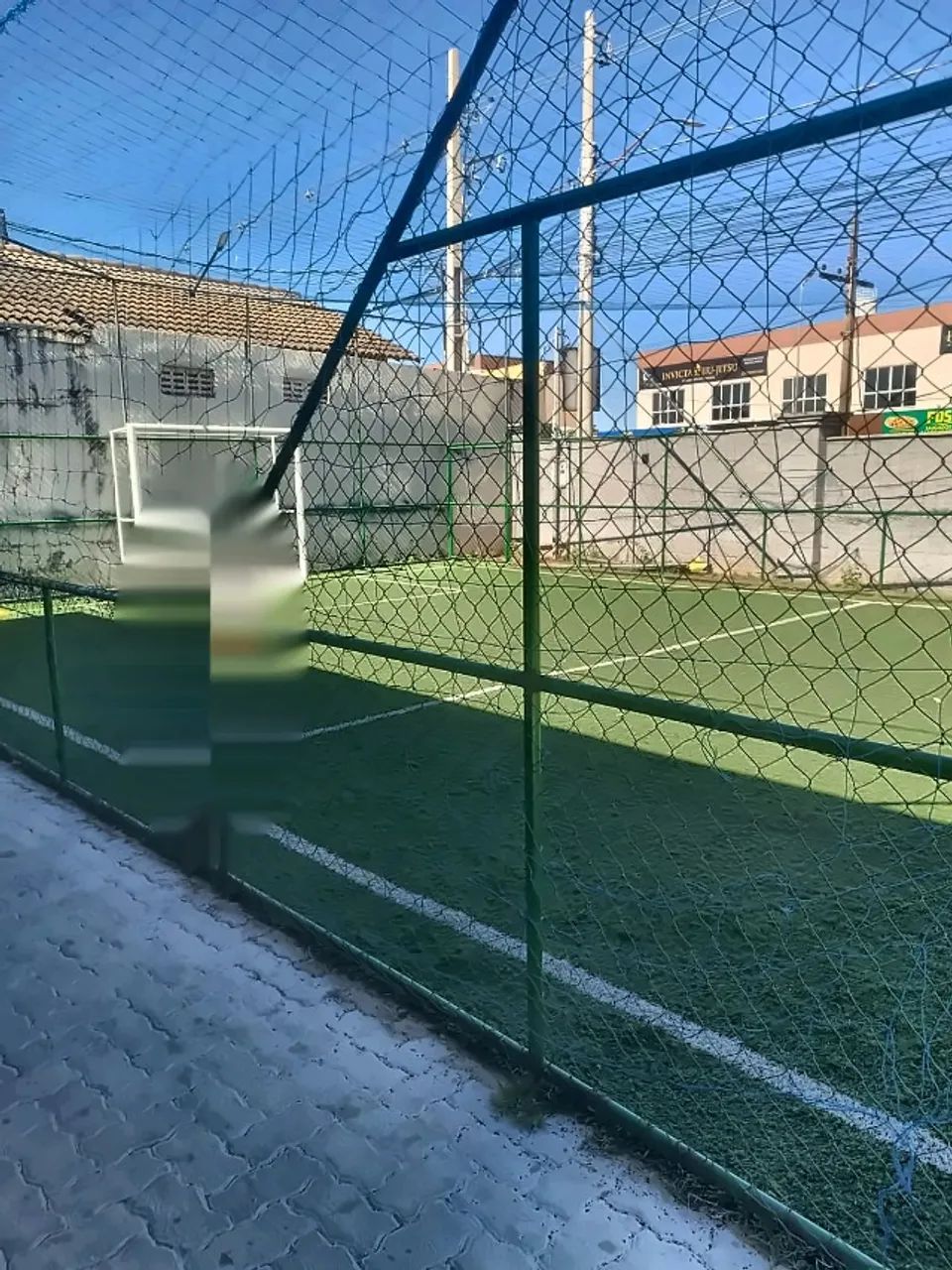 Quadra esportiva coberta do condomínio Gran Acrópolis IV